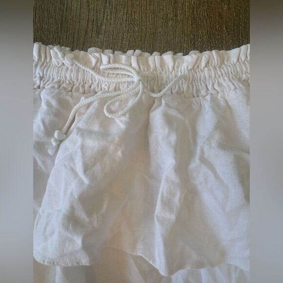 Stoney Clover. Brand new with tags. Cute white drawstring ruffle skirt! xL - Picture 5 of 8